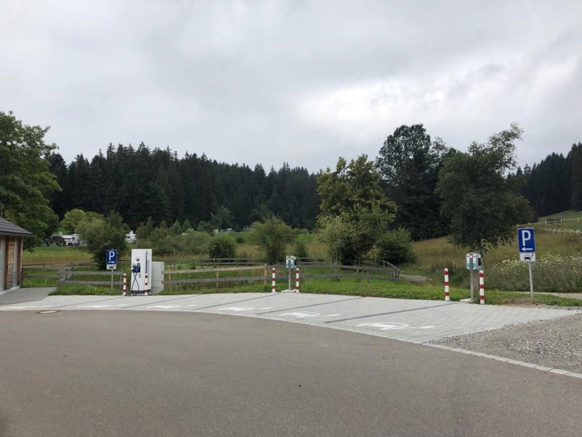 E-Ladestationen am Kurhaus Scheidegg